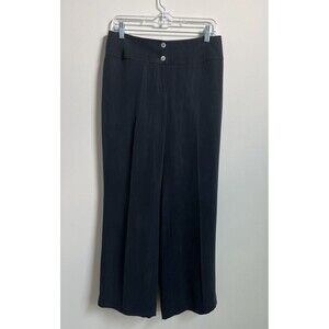 Jones New York Women’s 100% Silk Dress Pants Black Size 6 Lined